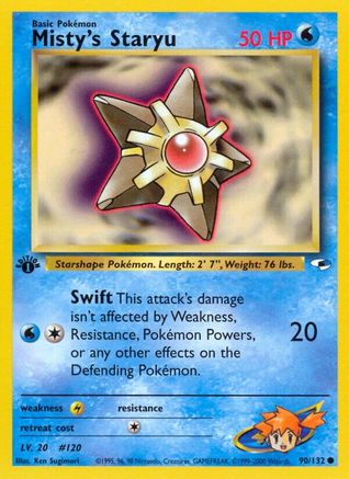 Misty's Staryu 90/132 - Unlimited