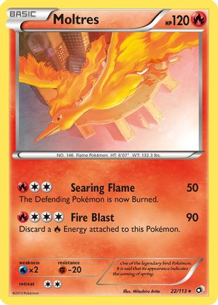 Moltres 22/113 - Holofoil