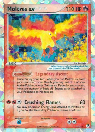 Moltres ex 115/112 - Holofoil