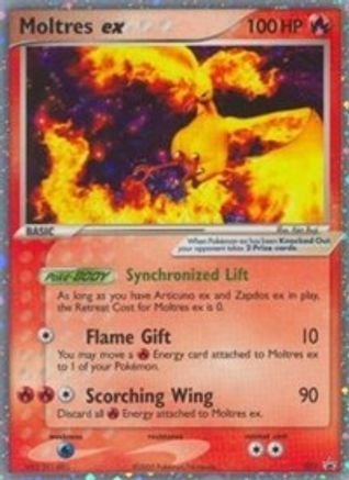 Moltres ex - 031 (EX Collector's Window Tins) 31/40 - Holofoil