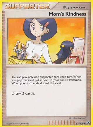 Mom's Kindness 83/100 - Reverse Holofoil