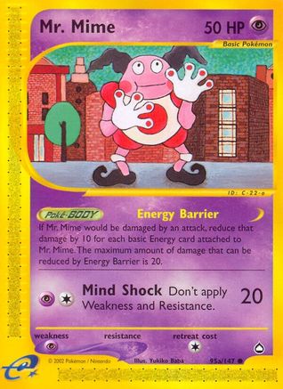 Mr. Mime (95a) 95/147 - Reverse Holofoil