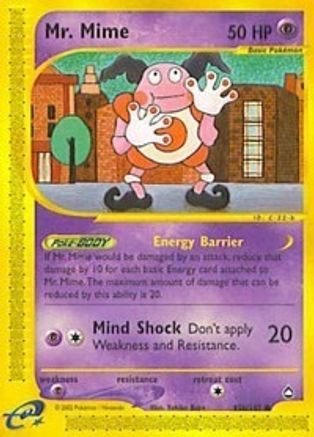 Mr. Mime (95b) 95b - Reverse Holofoil