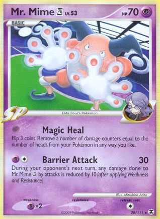 Mr. Mime E4 28/111 - Reverse Holofoil