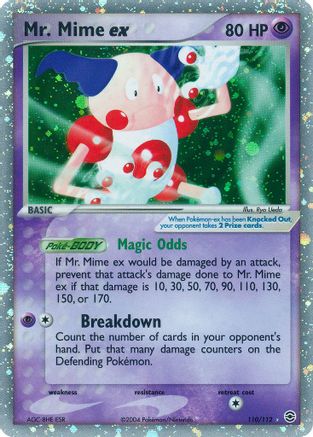 Mr. Mime ex - 110/112 110/112 - Holofoil