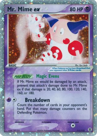 Mr. Mime ex - 111/112 111/112 -