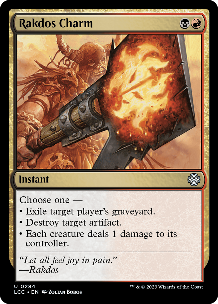 Rakdos Charm (LCC-284) -