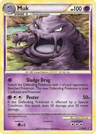 Muk 31/90 - Reverse Holofoil