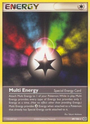 Multi Energy 89/106 - Reverse Holofoil