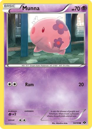 Munna 58/99 - Reverse Holofoil