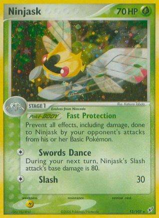 Ninjask 13/107 - Holofoil