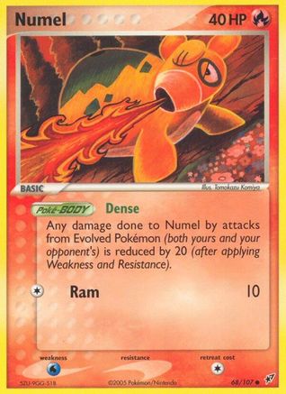 Numel 68/107 - Reverse Holofoil