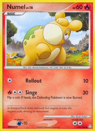 Numel 110/146 - Reverse Holofoil