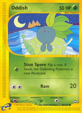 Oddish 97/147 - Reverse Holofoil