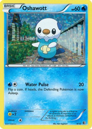 Oshawott - 4/12 4/12 - Holofoil