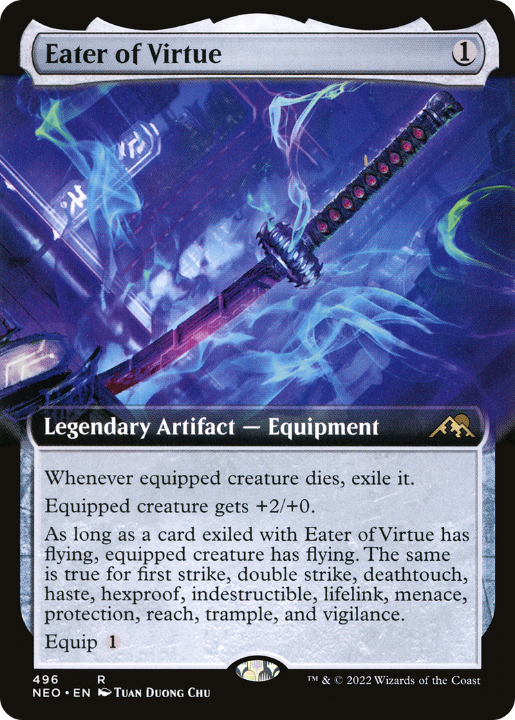 Eater of Virtue (NEO-496) - : (Extended Art)