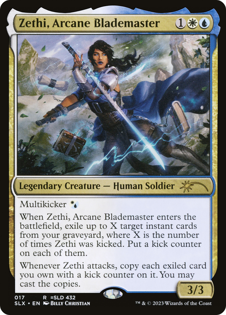 Zethi, Arcane Blademaster (SLX-017) -