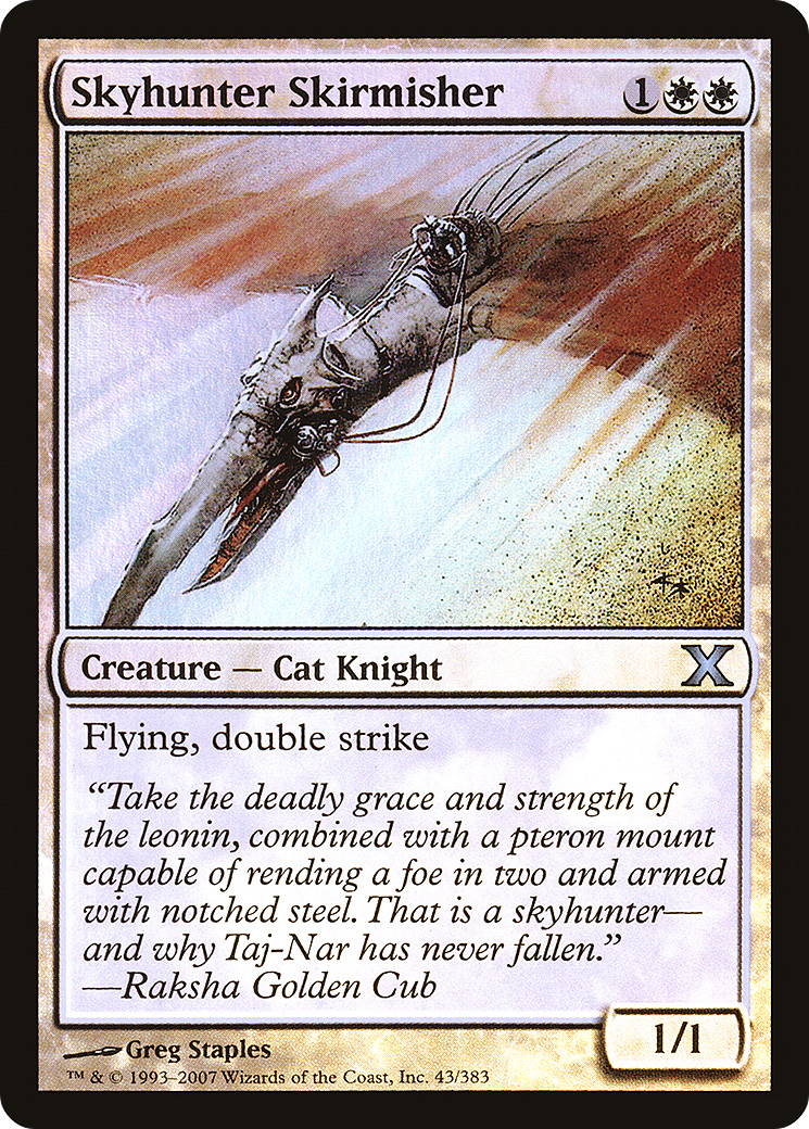 Skyhunter Skirmisher (10E-43★) -  Foil