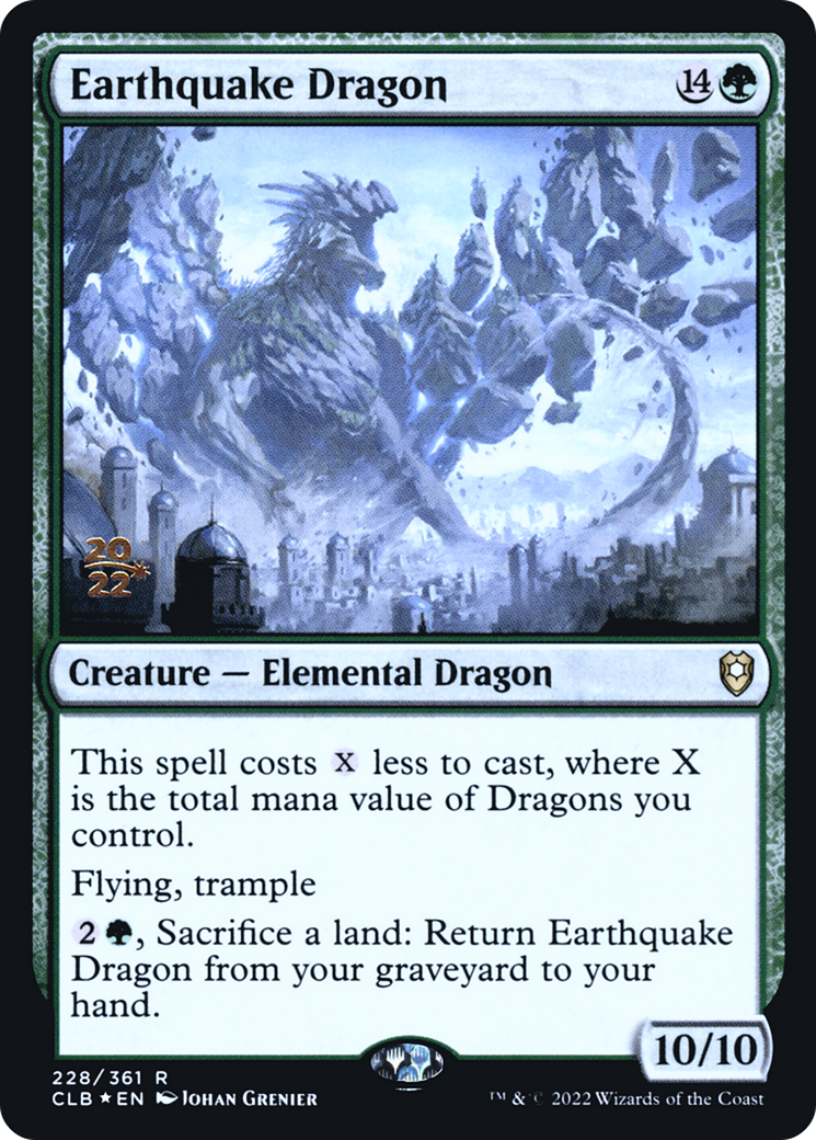 Earthquake Dragon (PRE-228S) -  Foil