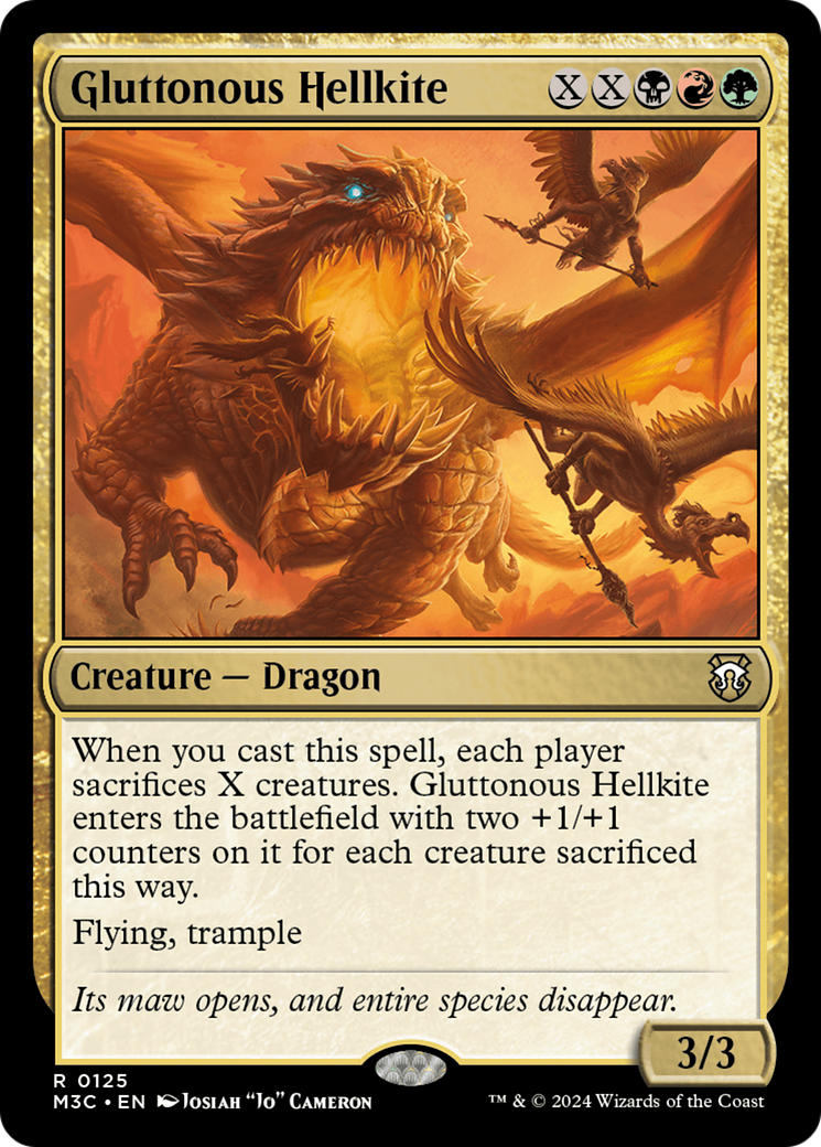 Gluttonous Hellkite (M3C-125) -