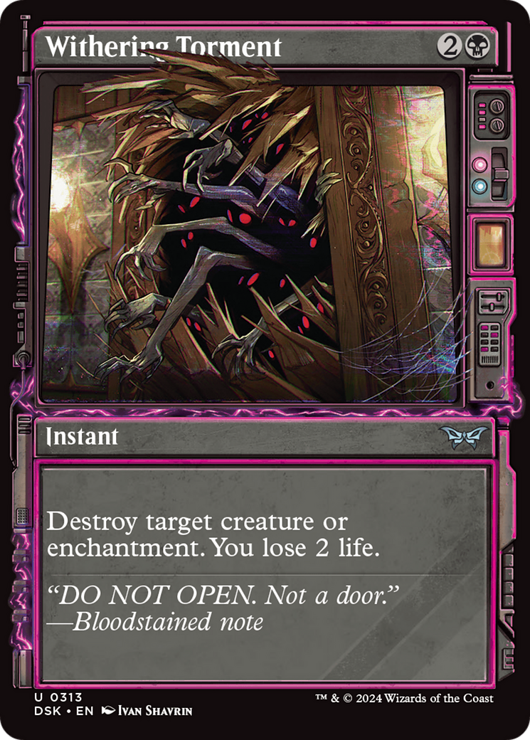 Withering Torment (DSK-313) - : (Showcase) Foil