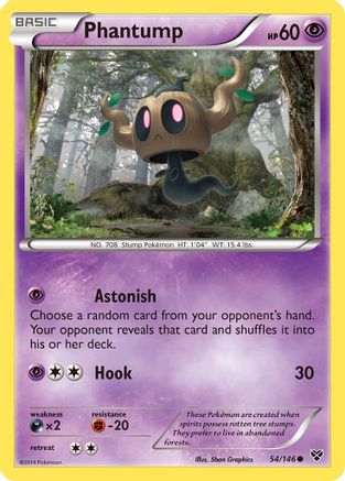 Phantump 54/146 - Reverse Holofoil