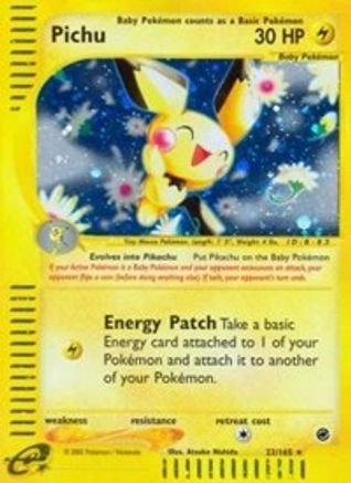 Pichu (22) 22/165 - Holofoil