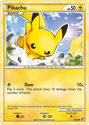 Pikachu 61/90 -