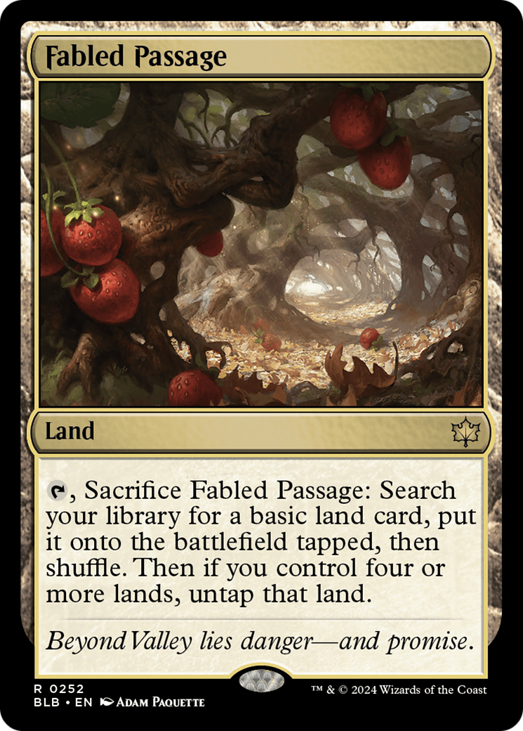 Fabled Passage (BLB-252) -  Foil