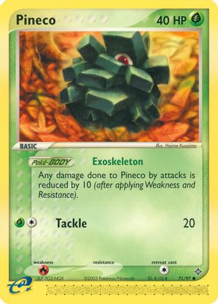 Pineco 71/97 - Reverse Holofoil