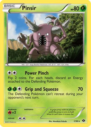 Pinsir 1/99 - Reverse Holofoil