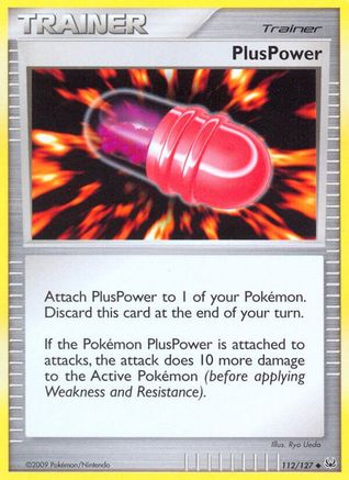 PlusPower 112/127 - Reverse Holofoil