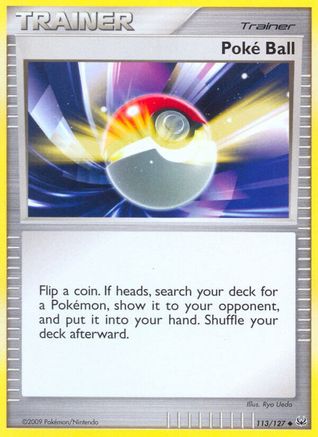 Poke Ball 113/127 - Reverse Holofoil