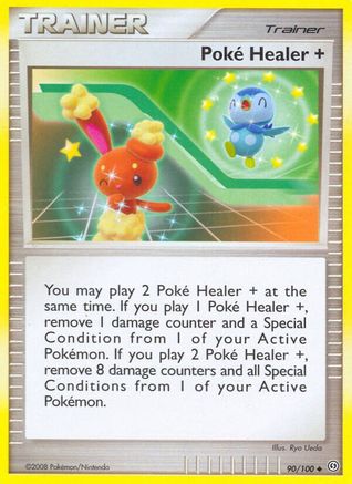 Poke Healer + 90/100 - Reverse Holofoil