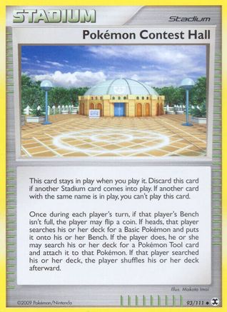 Pokemon Contest Hall 93/111 - Reverse Holofoil