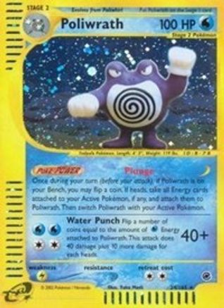 Poliwrath (24) 24/165 - Reverse Holofoil