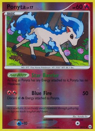 Ponyta (Shiny) SH11/99 - Reverse Holofoil