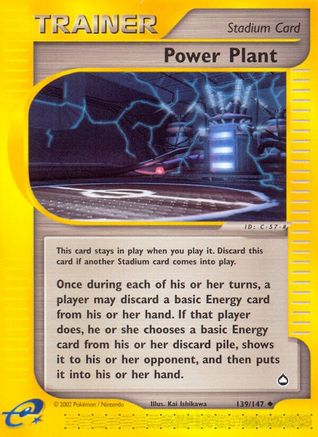 Power Plant 139/147 - Reverse Holofoil