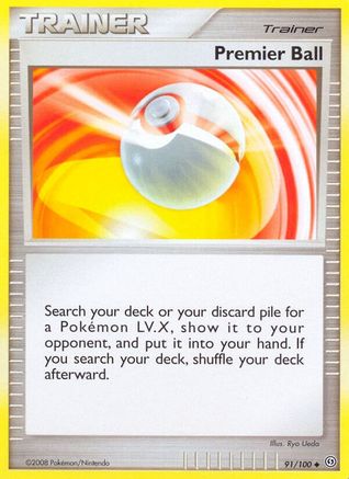 Premier Ball 91/100 - Reverse Holofoil