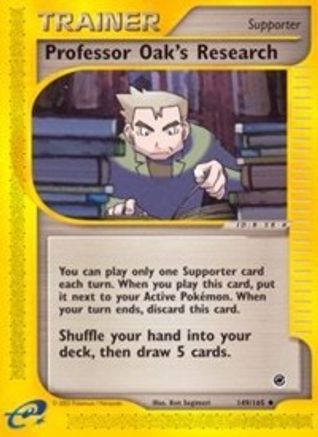 Professor Oak's Research 149/165 - Reverse Holofoil