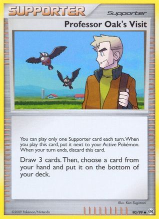 Professor Oak's Visit 90/99 -