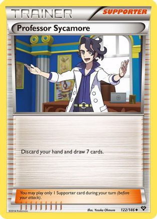 Professor Sycamore 122/146 - Reverse Holofoil