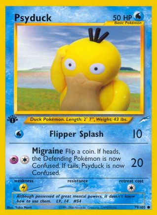 Psyduck 79/105 - 1st Edition