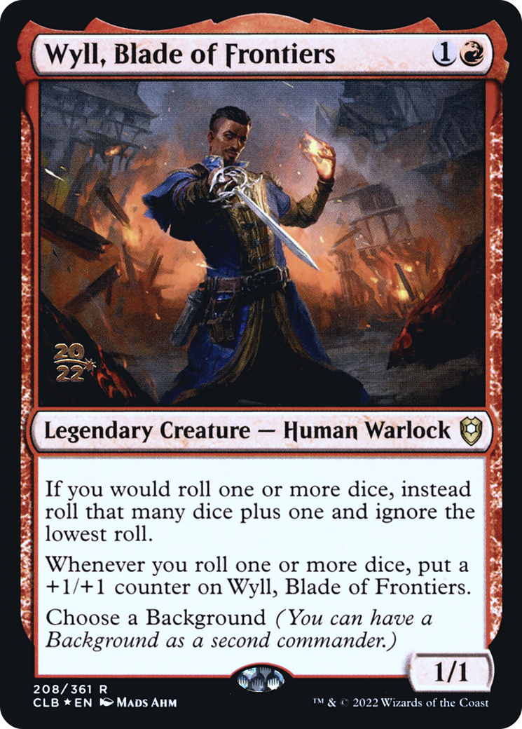 Wyll, Blade of Frontiers (PRE-208S) -  Foil