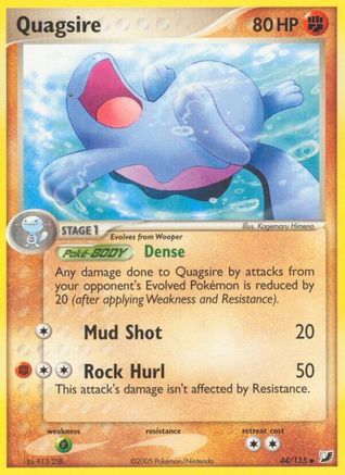 Quagsire 44/115 - Reverse Holofoil