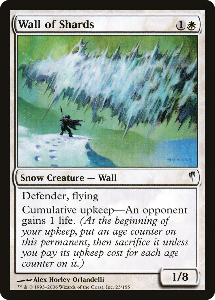 Wall of Shards (CSP-023) -  Foil