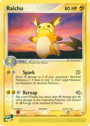 Raichu 13/95 -