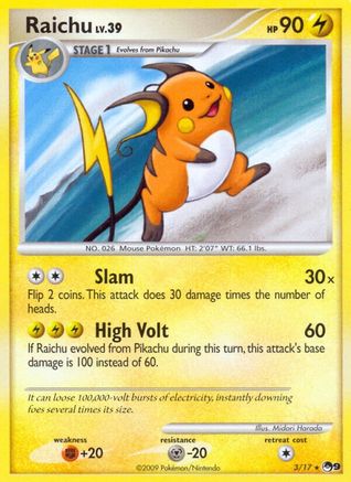 Raichu 3/17 -