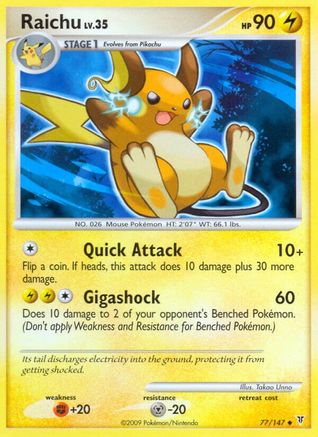 Raichu 77/147 -