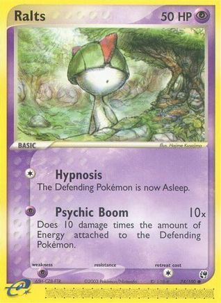 Ralts 74/100 - Reverse Holofoil